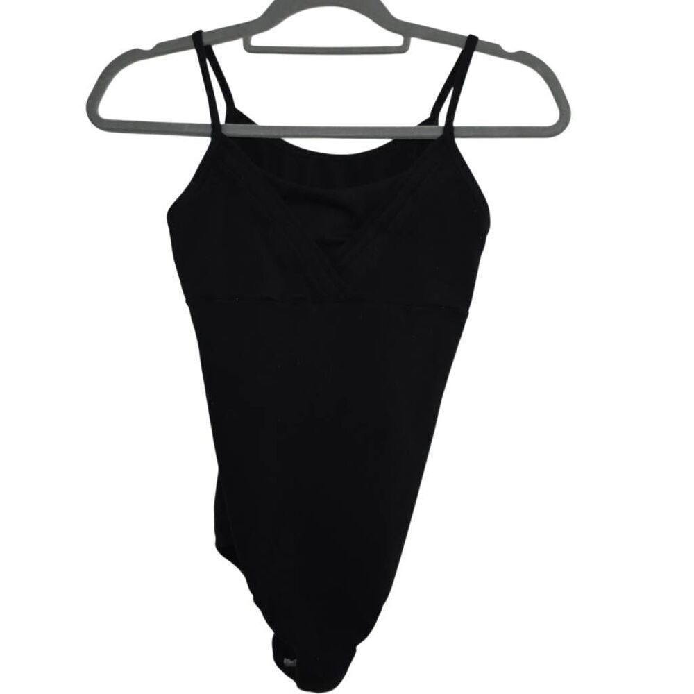 More Than Magic Girl's Size 14/16 Black Cotton Dance Leotard